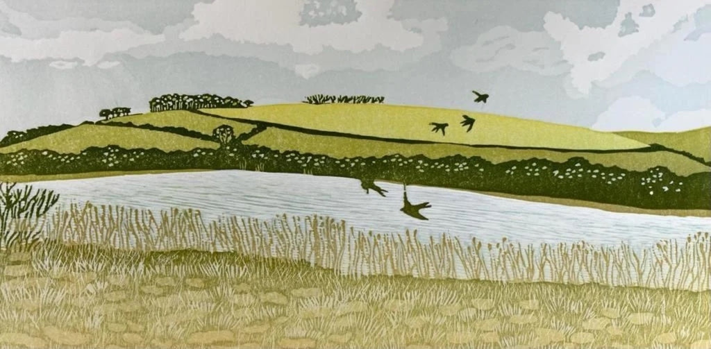 Swallows Over The Ley