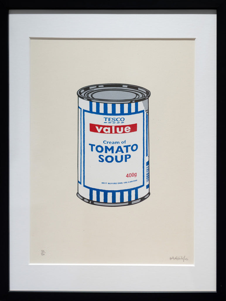 Soup Can (Original Colourway) by Banksy | Hancock Gallery – Banksy