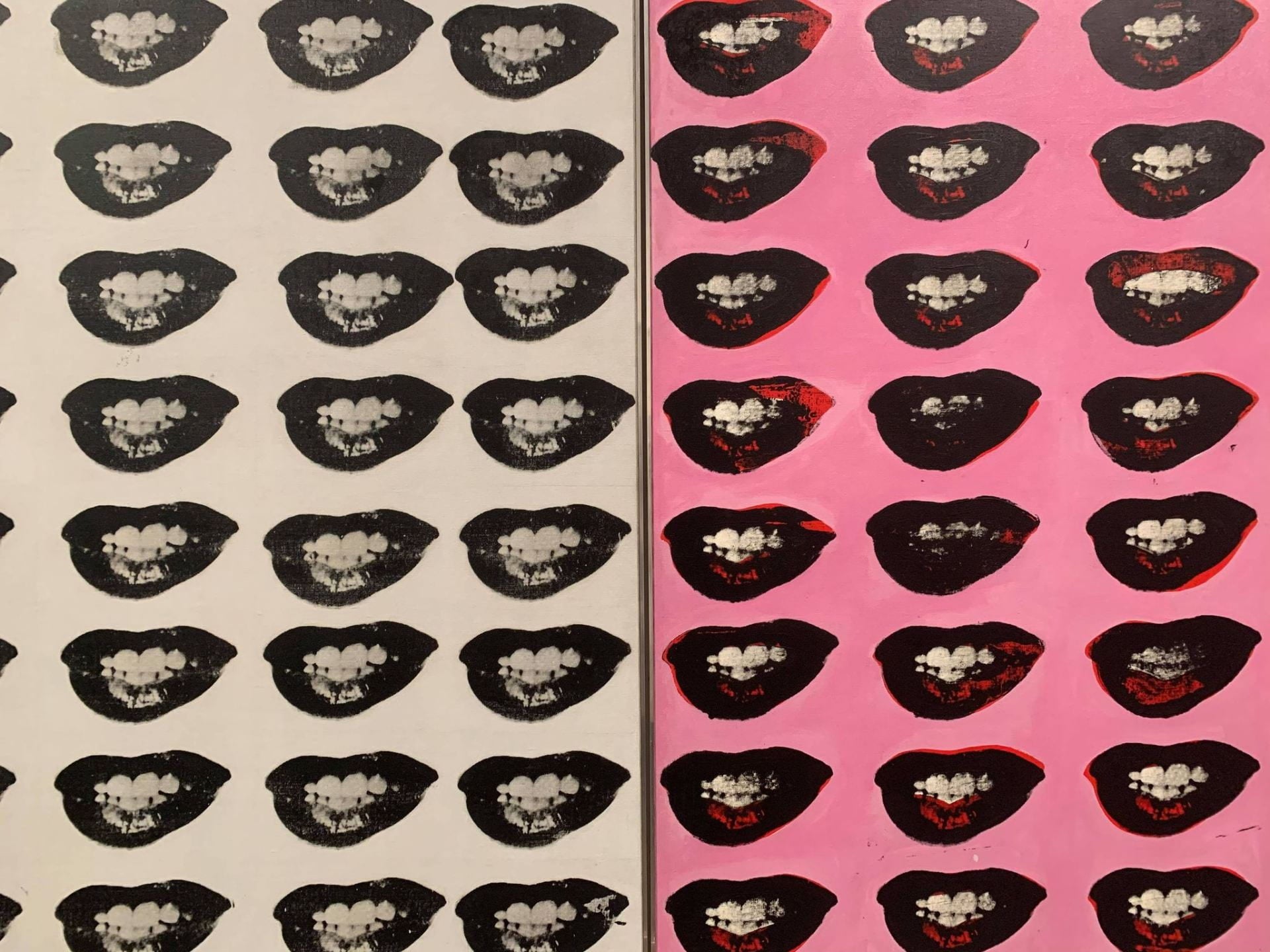 Andy Warhol is famous for repetition in Pop Art pieces
