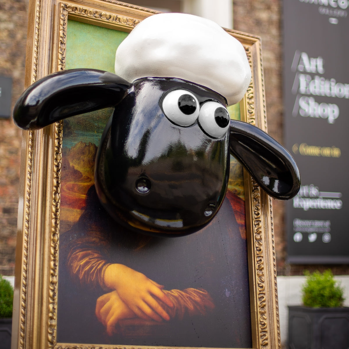 Shaun On The Tyne Has Crash Landed At Hancock Gallery