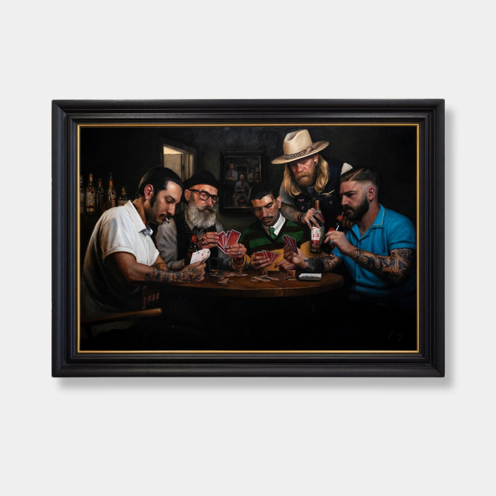 Poker Night at Thy Barber