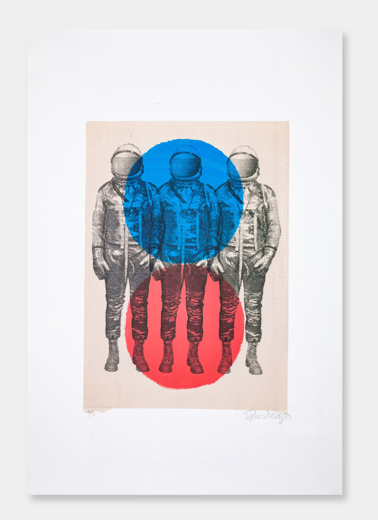 Three Spacemen – Jonathan Armstrong – Hancock Gallery