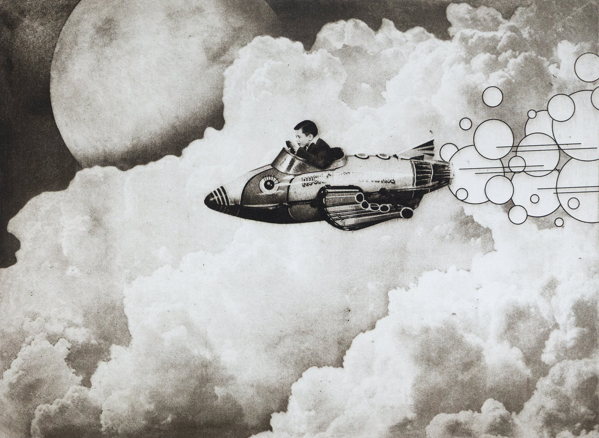 Exterior No.14  The Boy and The Rocket