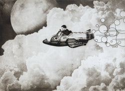 Exterior No.14  The Boy and The Rocket