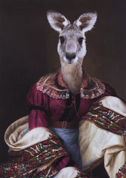 Kangaroo Lady Portrait