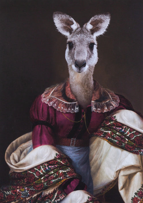 Kangaroo Lady Portrait