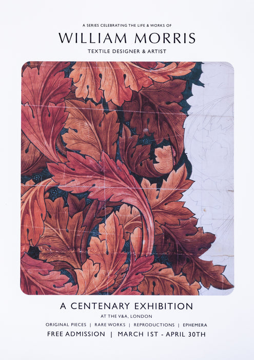William Morris Leaves Sketch