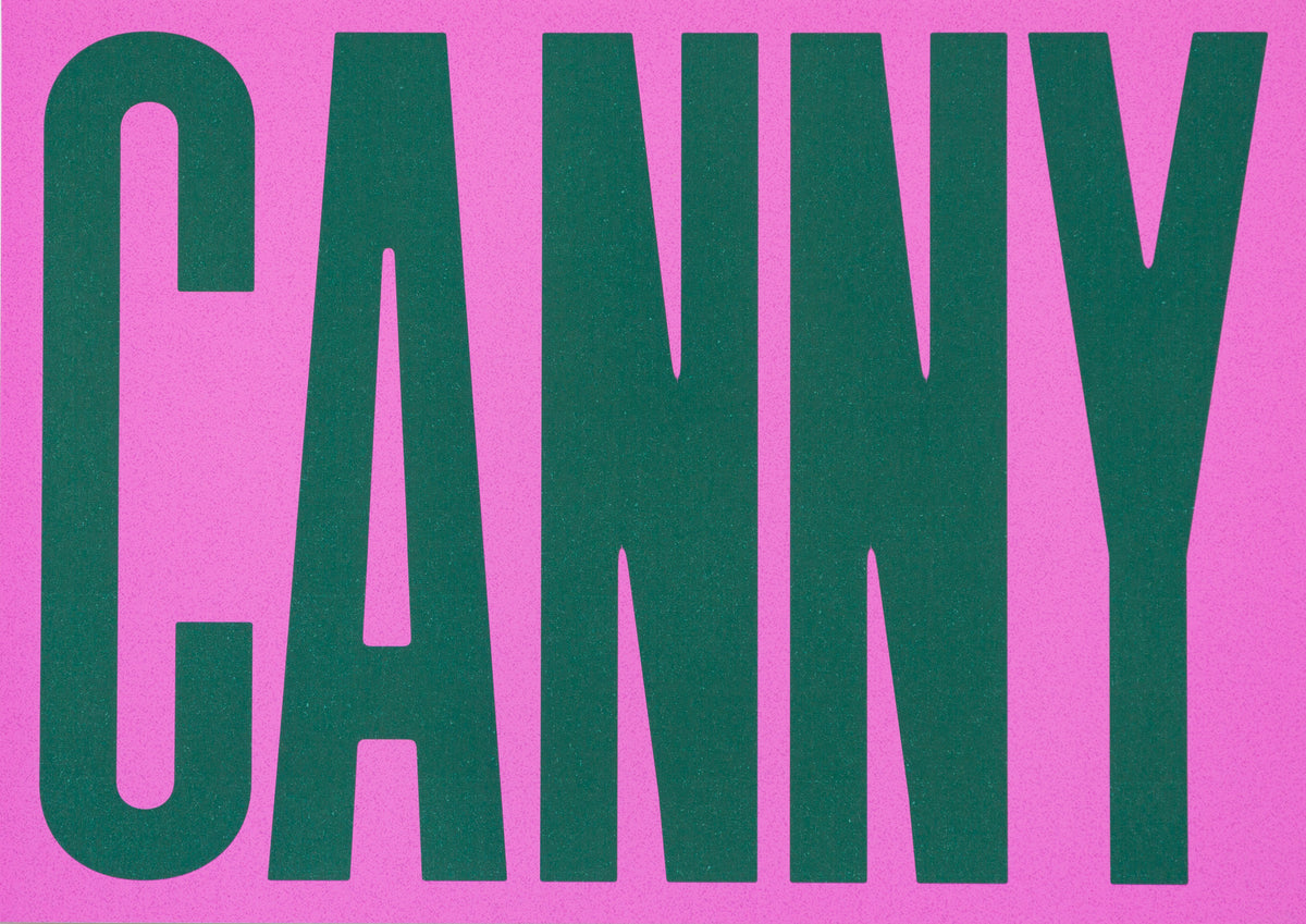 Canny Typography Pink