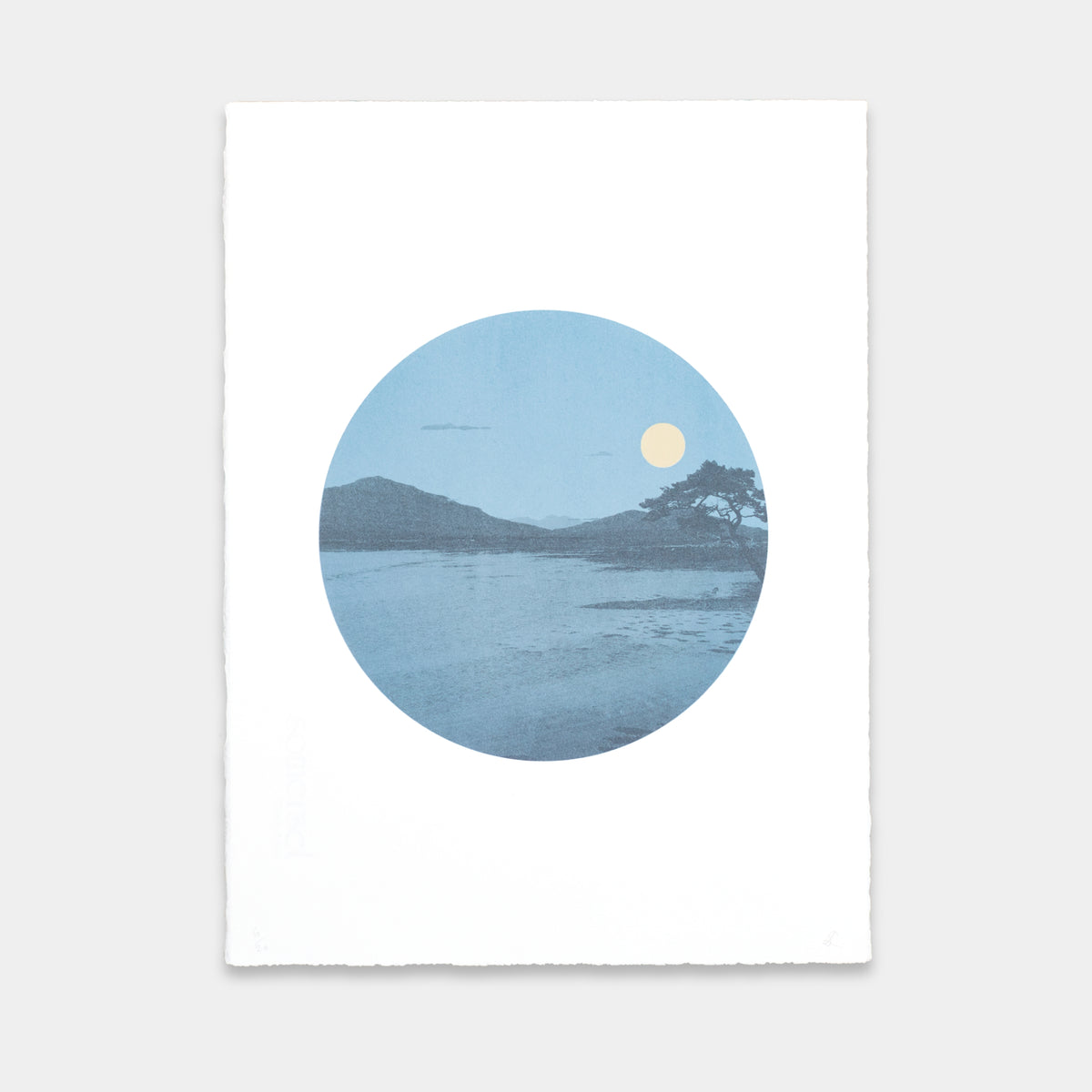 Moon Over Mountains