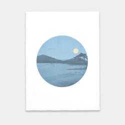 Moon Over Mountains
