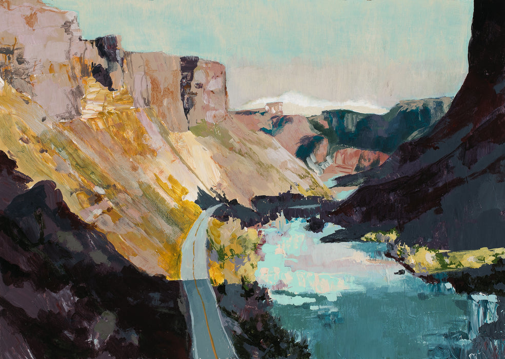 Narrowing of the Canyon