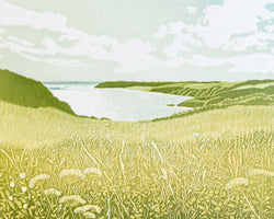 Over the Fields to the Sea