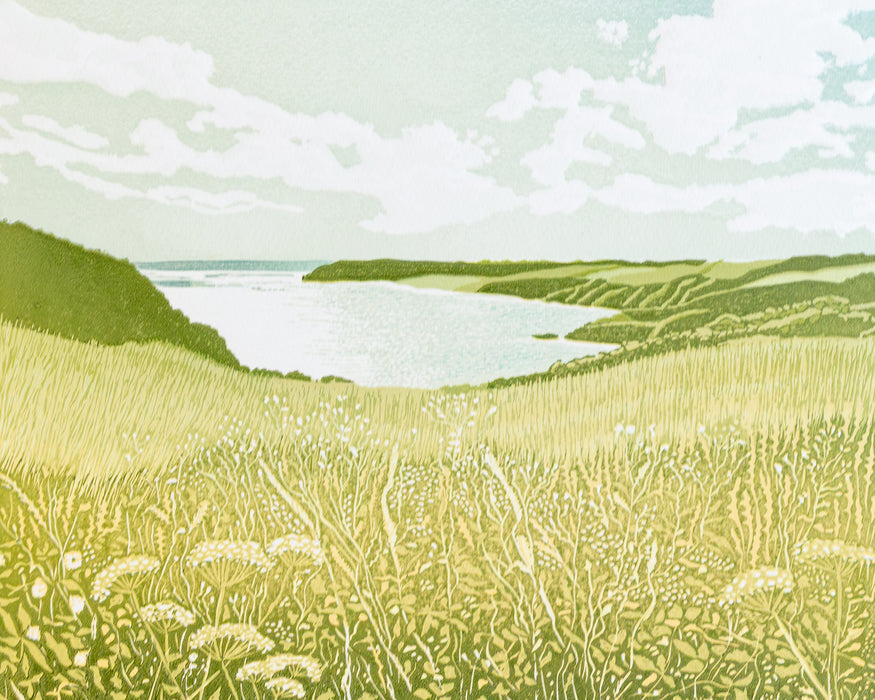 Over the Fields to the Sea