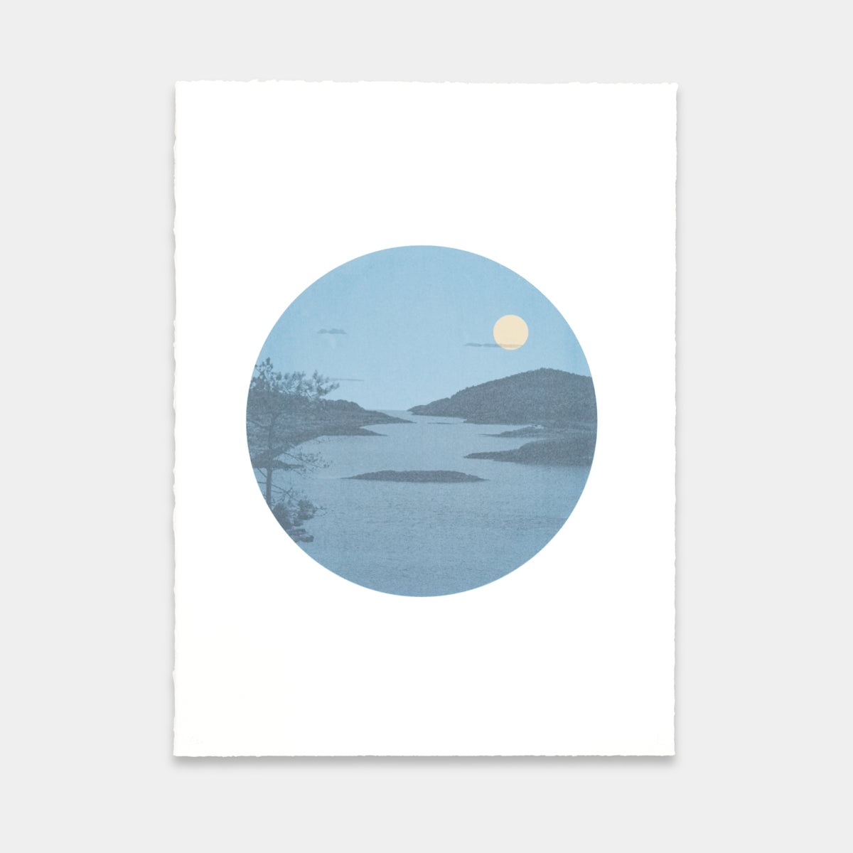 Waters Edge By Moonlight
