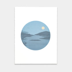 Waters Edge By Moonlight