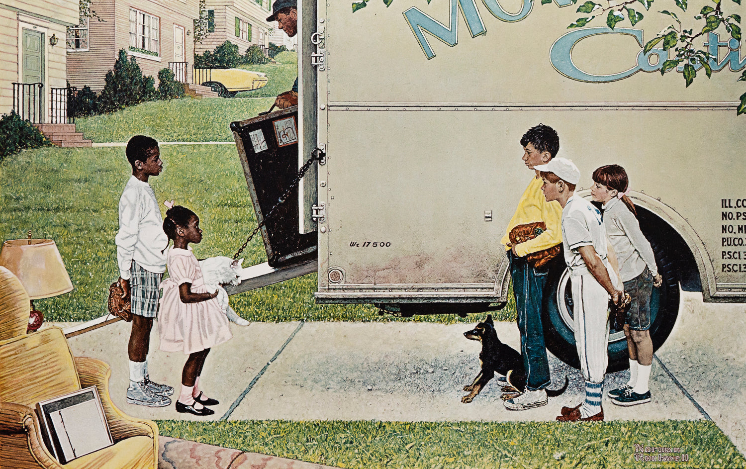 Norman Rockwell (1894-1978) Moving Day image