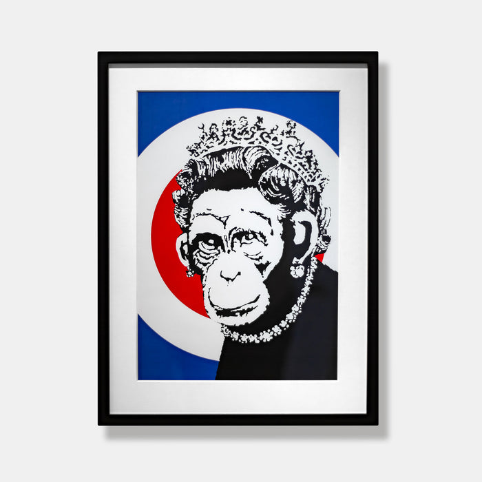 Monkey Queen by Banksy | Hancock Gallery, Newcastle – Banksy