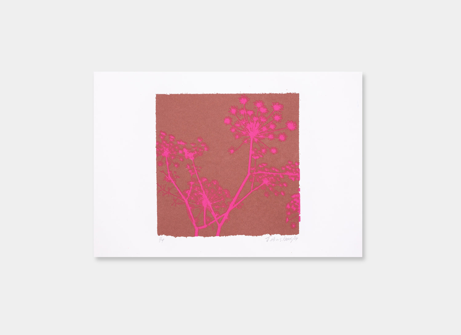 A Greek Dream (Burnt Umber/Magenta)