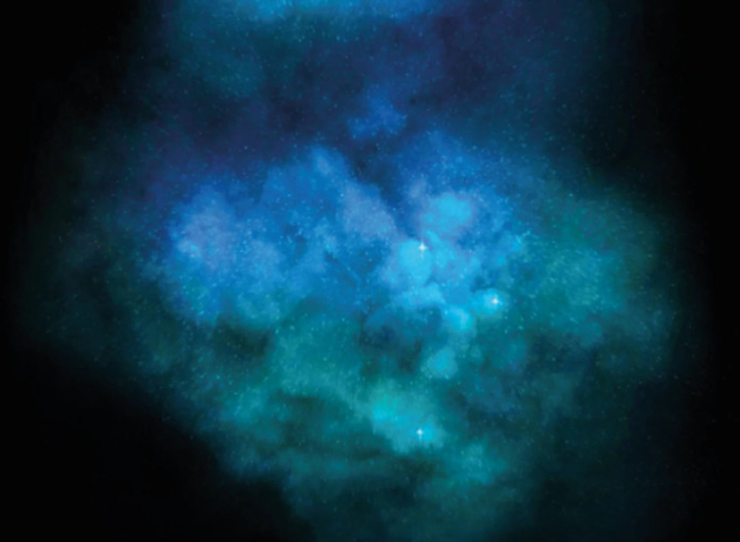 Galaxy Explosion (Diamond Dust - Turquoise)