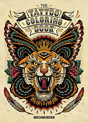 The Tattoo Colouring Book by Megamunden