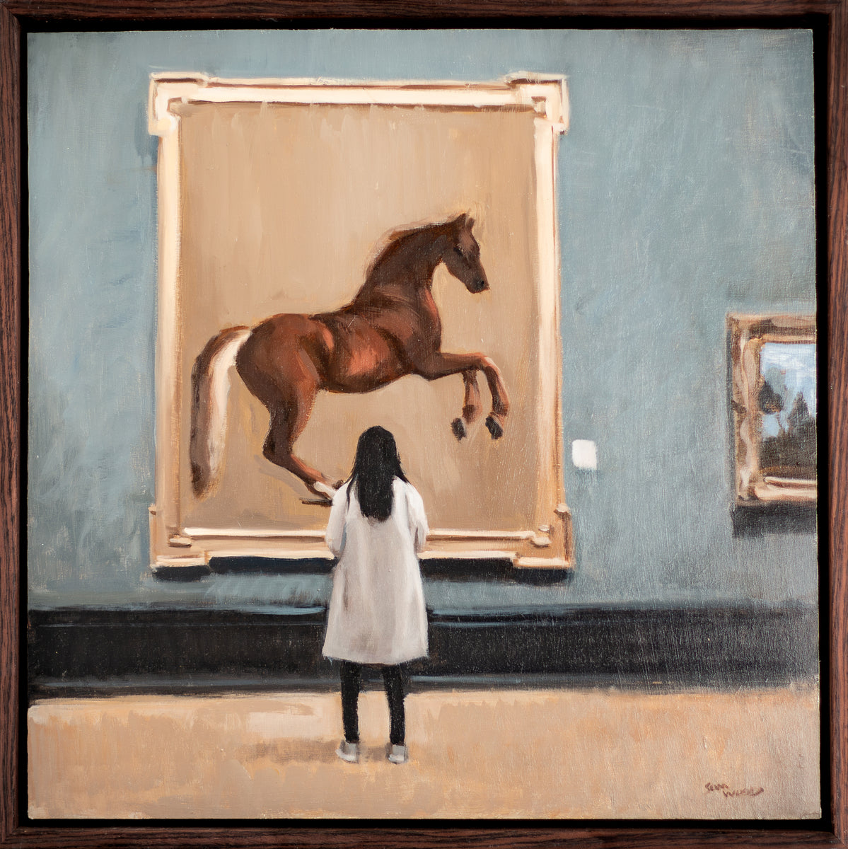 Big Horse, in the Gallery